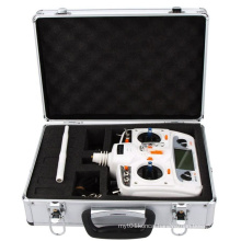 Aluminum RC Airplane Transmitter Case with foam protective hard case